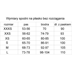 SPODNIE TRENINGOWE STANDARDOWE